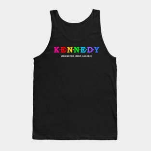 Kennedy - Helmeted chief, Leader Tank Top